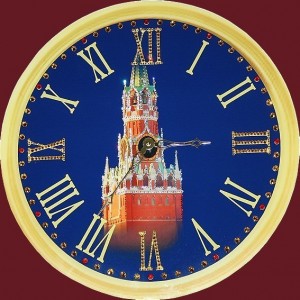 Настенные часы с кристаллами Swarovski 