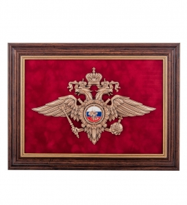 ПК- 76 Панно «Герб МВД» 31х23