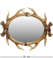 Зеркало настенное "Олений рог" (Megridul) TM-36