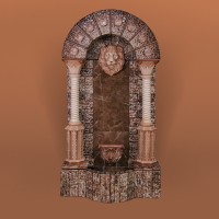 Пристенный фонтан-водопад "Венецианский стиль"